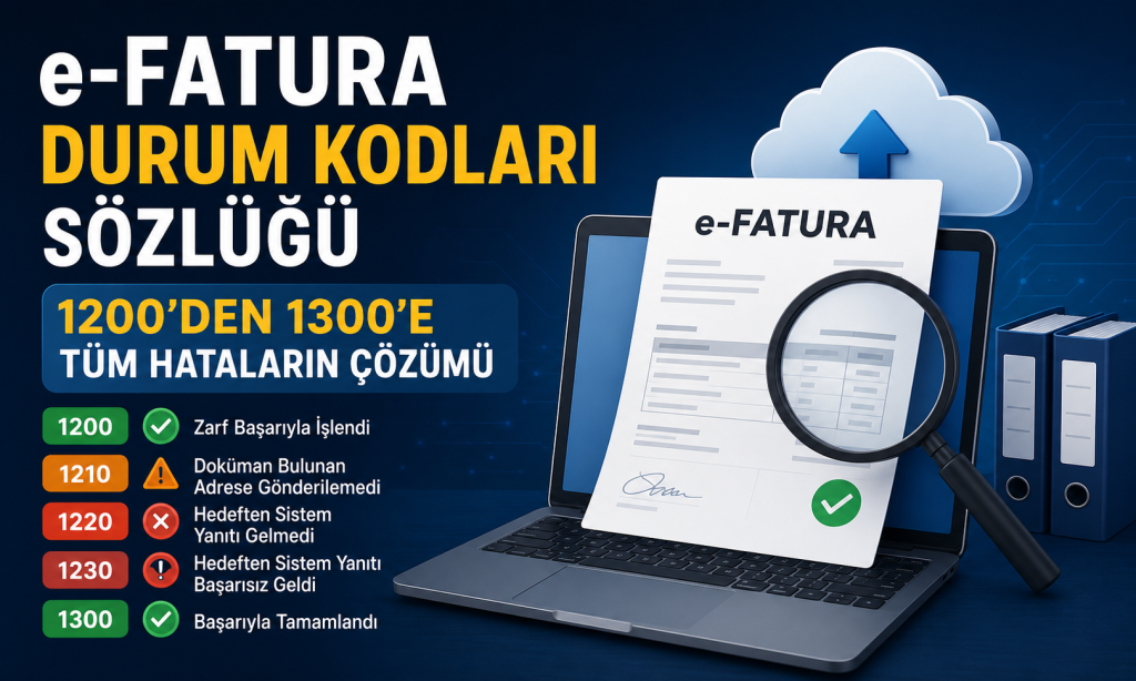 e-Fatura Durum Kodları Sözlüğü